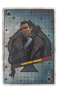 Carte à jouer Spade 7 Harry