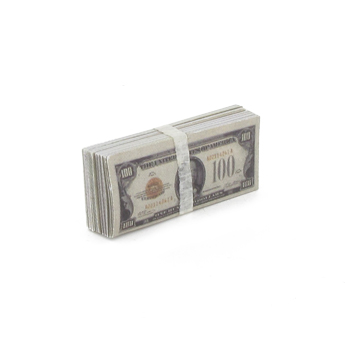 Liasse de billets de banque 100 Dollars