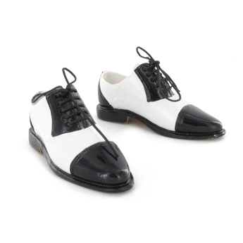 Chaussures bicolores (Blanc et noir)