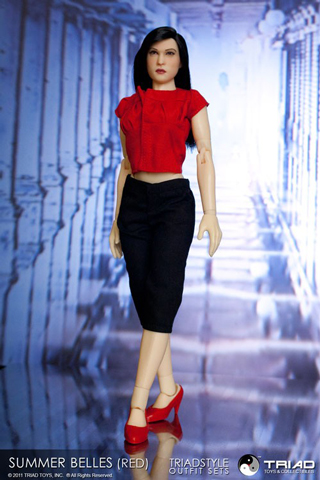 Set Summer Belles Femme (Rouge)