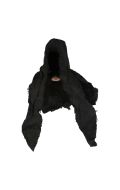 Capuche avec substitut de tête (noir)