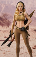 Desert Female Soldier - Thalia (Version Blonde)